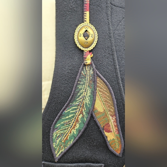 Vintage Coloratura Women's Vest 80's Southwestern - Picture 8 of 11